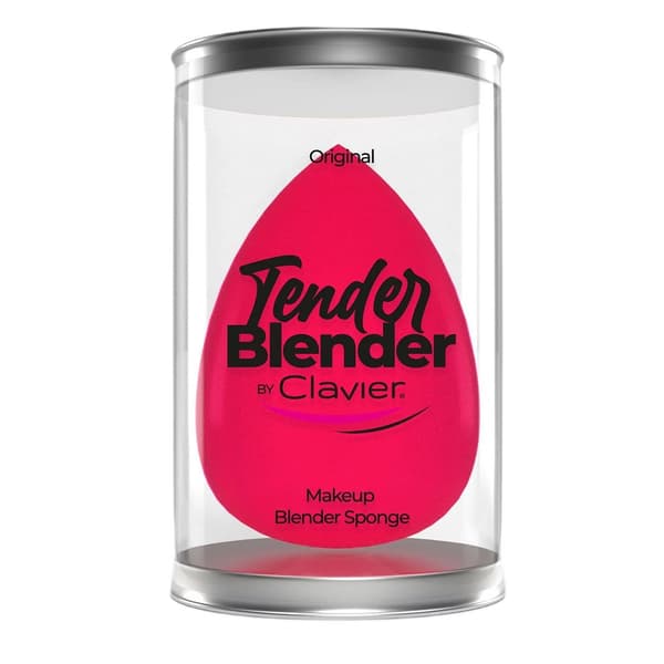 Clavier Øm Blender Blød Makeup Svamp, Dråbeformet, Lyserød