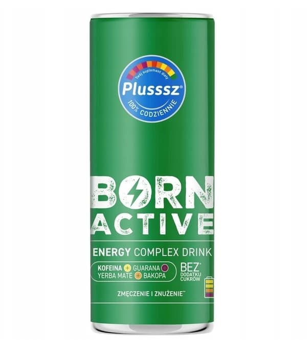 Plusssz Synny Aktiivinen Energiakompleksi Juoma, 250 ml