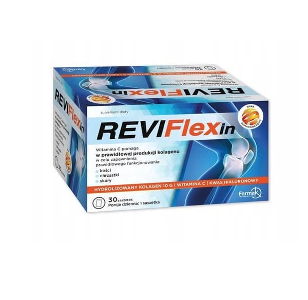 Reviflexin, apelsinsmak, 30 påsar