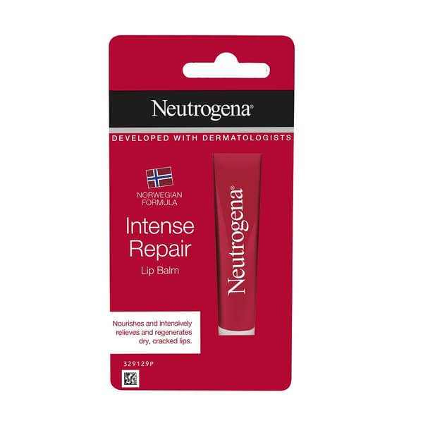 Neutrogena Intensiv Läppbalsam, 15ml - Fördjupad Reparation för Torra Läppar