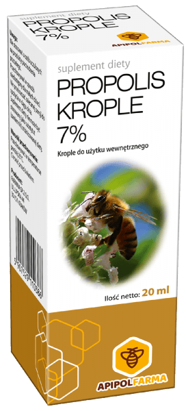 Propolis Tinktur 7% Oralt Droppar 20 ml