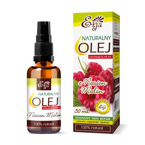 Etja Naturlig Hallonfröolja, 50 ml