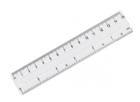 15cm Mätsticka i Plast