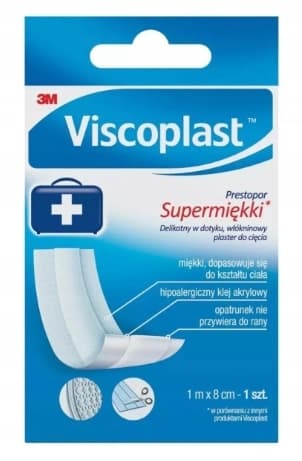 Viscoplast Sårplåster Supermjukt och Skärbart 1m x 8cm