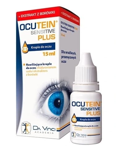 Ocutein Herkkä Plus, silmätipat, 15 ml