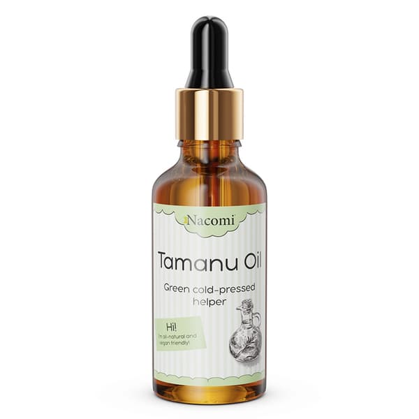 Nacomi Tamanuolja med Pipett, 50 ml