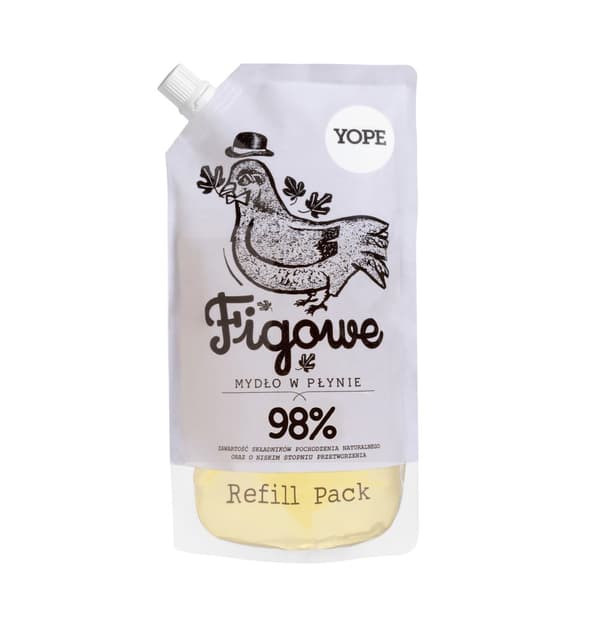 Yope Flydende Sæbe Genopfyldning - Figen 500ml