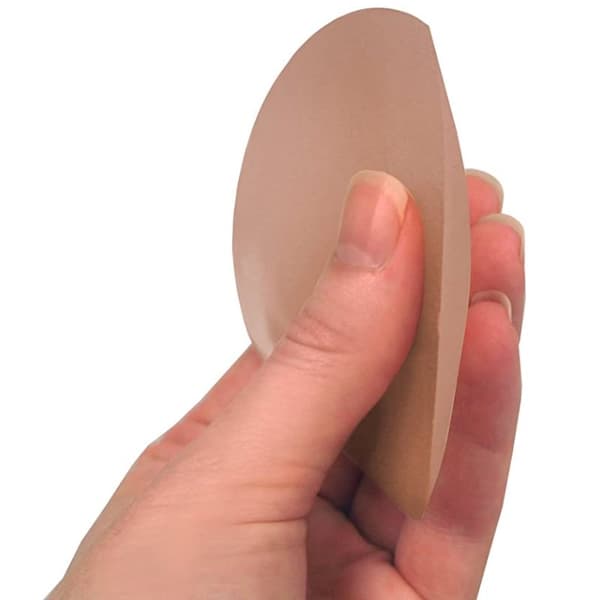 Silikoniniai Spenelių Dangteliai Šviesios Odos Spalvos, 8cm