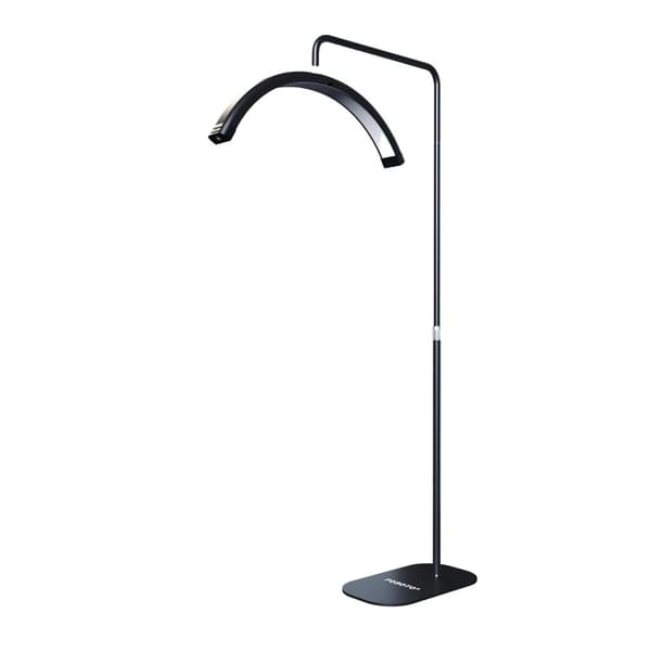 Ringlys, 45W Led, Gulvstativ, Sort