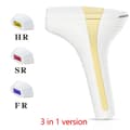 Miniatyrbillede 2 af 2: Laser hårfjerning, Permanent IPL-teknologi, Smertefri Fotoepilation, Hvid HR SR FR, EU-stik