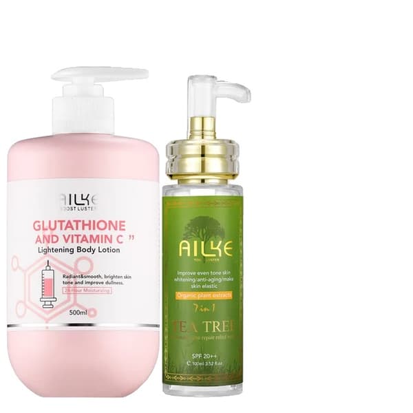 Hvidgørende Body Lotion, Fugtgivende Formel, Egnet til Ansigt og Krop, Lotion og Serum
