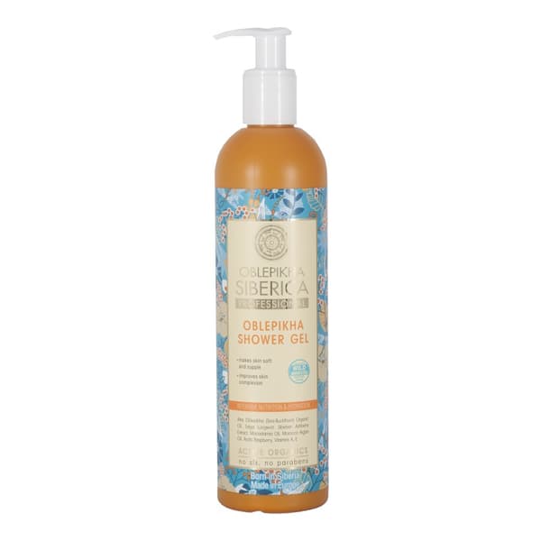 Natura Siberica Rensegel med Altaj-havtornsolie og Marokkansk Arganolie 400ml