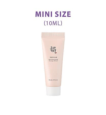 BEAUTY OF JOSEON REVIVE -SILMÄNSERUMI: GINSENG + VERKKOKERMA 10 ML