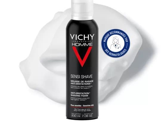 Vichy Homme Anti-irriterande raklödder 200ml