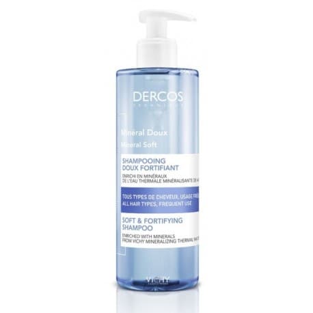 Vichy Dercos Technique Mineral Soft Shampoo 400 ml
