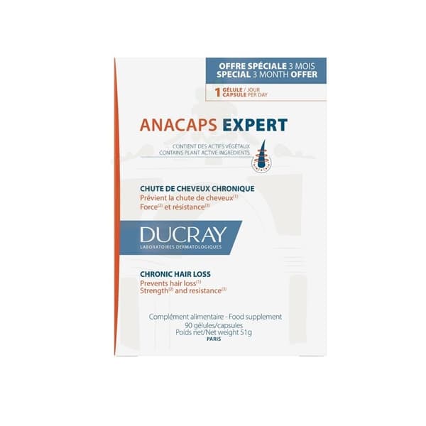 Ducray Anacaps Expert 90 kapselia
