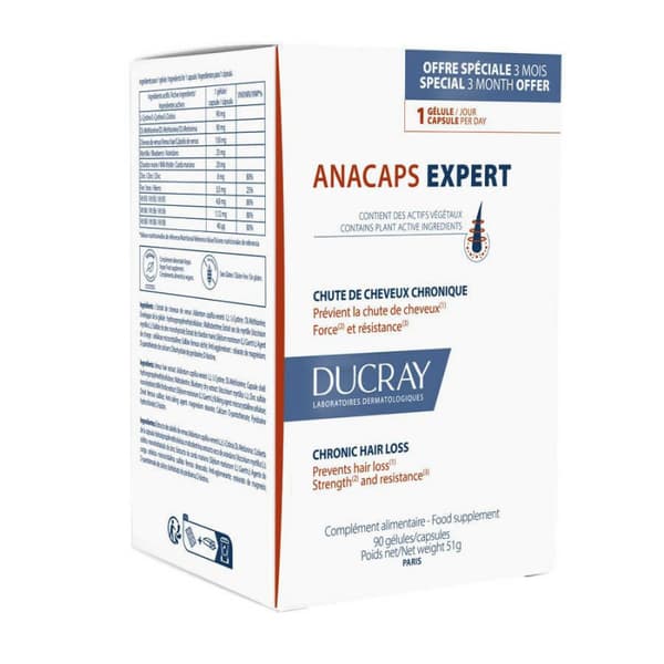 Ducray Anacaps Expert 90 kapselia