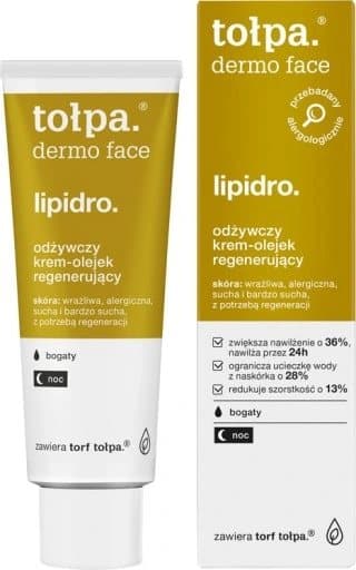 Tolpa Dermo Face Lipidro Nærende Regenererende Creme 40 ml