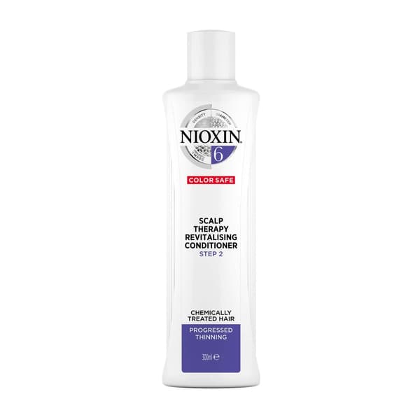 Nioxin System 6 Hårbalsam för Kemiskt Behandlat och Tunt Hår, 300ml