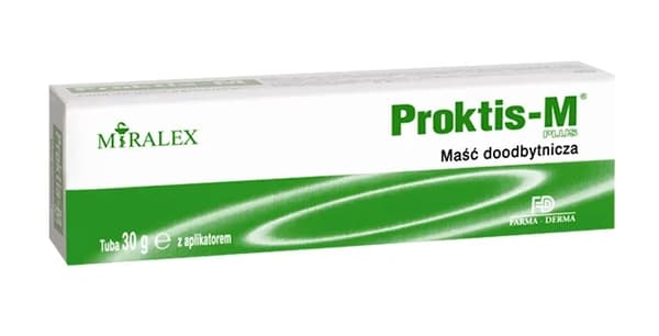 Proktis-M Plus, rektal salva, 30g