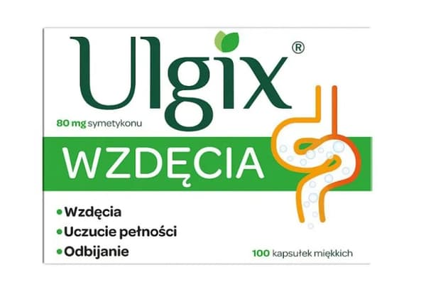 Ulgix Uppblåsthet, 80mg, 100 kapslar