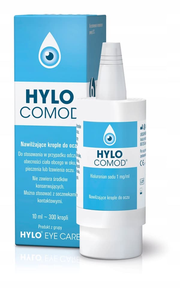 Hylo-Comod, silmätipat, 10ml