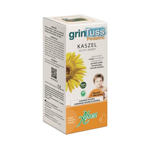 GrinTuss Pediatrisk Sirap för Barn från 1 År, 128g