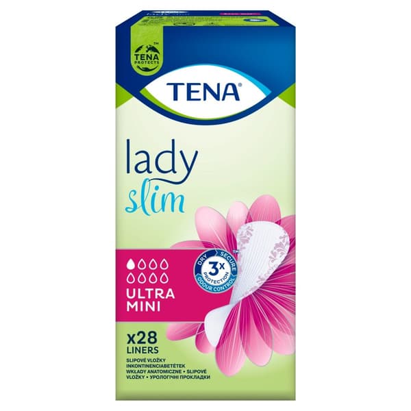 Tena Lady Slim Ultra Mini Indlæg, 28 stk - Lang holdbarhed!