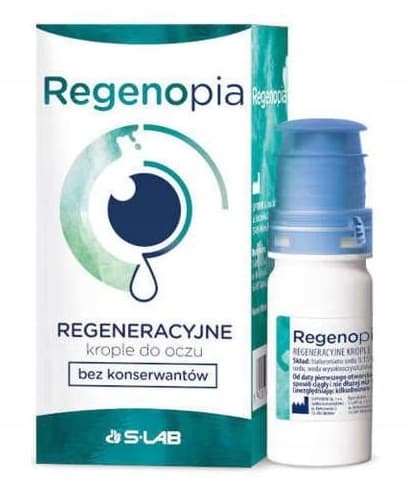 Regenopia Regeneratiiviset Säilytysaineettomat Silmätipat, 10 ml - Pitkä Kestävyysaika!