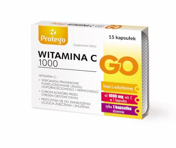C-Vitamiini 1000 mg 15 kapselia - Tehokas C-vitamiinilisä