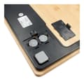 Miniatyrbild 4 av 5: Digital Bathroom Scales TM Electron Brown Bamboo