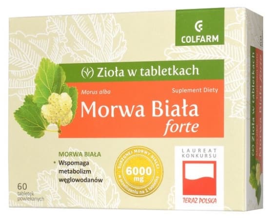Morwa Valkoinen Forte 60 tablettia