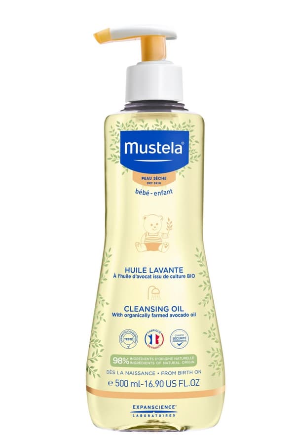 Mustela, Puhdistusöljy, 500 ml