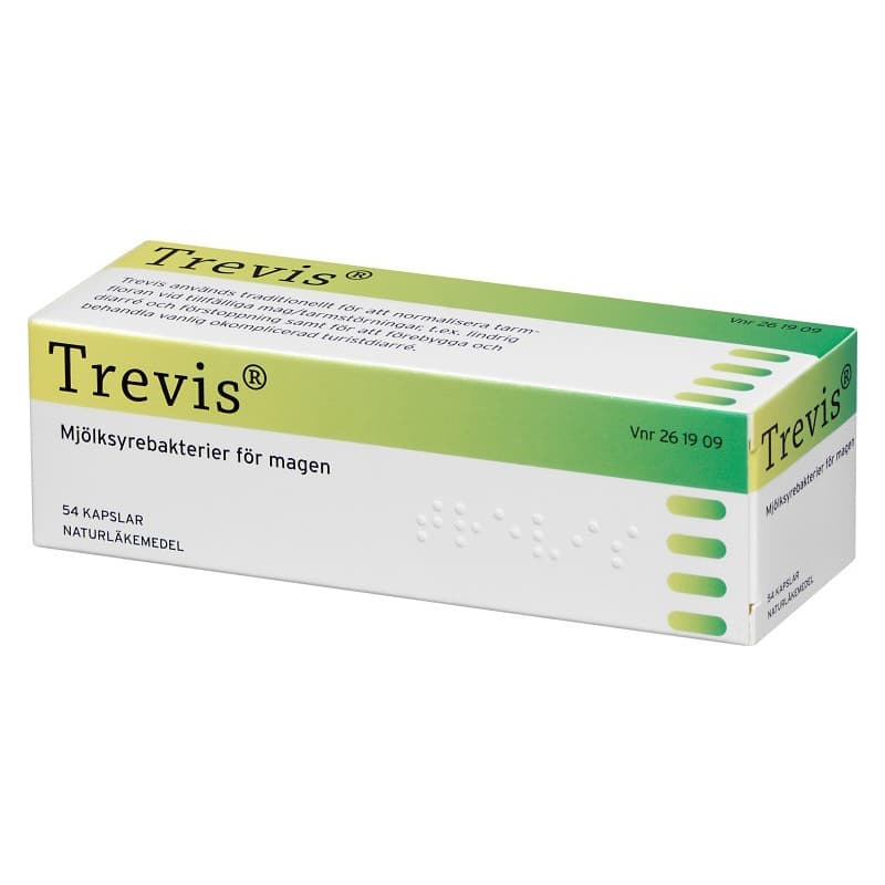 Trevis kapsel hård 54 st