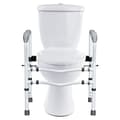Pikkukuva 7 / 8: WC-turvakaide, 57/62x48x63-76 cm, Valkoinen+Harmaa