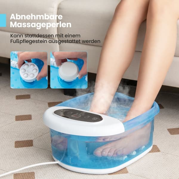 Fodmassageapparat, 33x39x18 cm, Blå