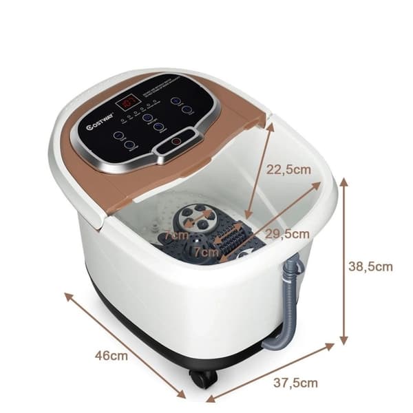Fodmassageapparat, 500W Infrarød Shiatsu
