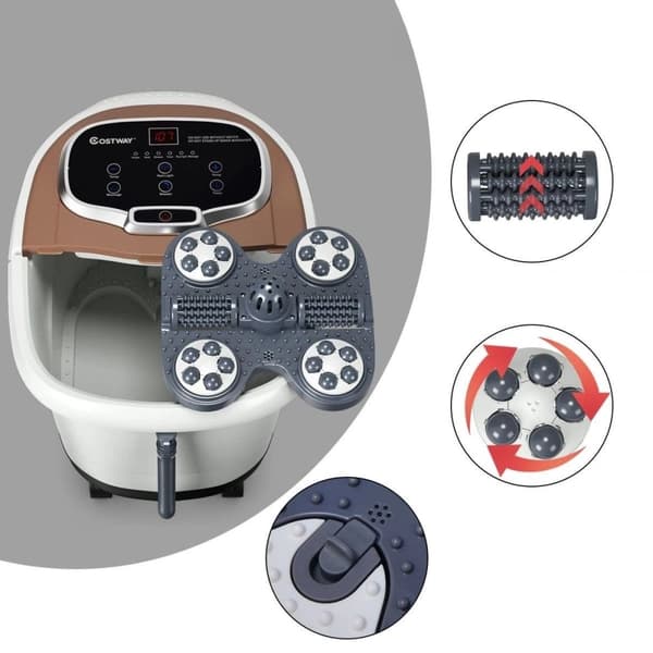 Fodmassageapparat, 500W Infrarød Shiatsu