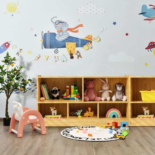 Bokhylla, 44x12x24 tum, Beige