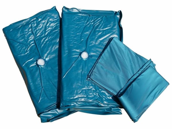 Set av Vattensäng Accessoarer Dubbel 160 x 200 cm Värmare Balsam Skydd