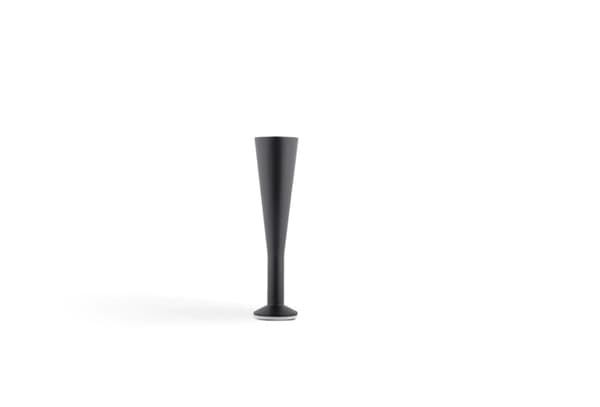 Nordic Beds Design Sängben Matt Svart 18cm