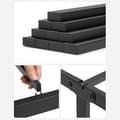 Miniatyrbillede 7 af 8: Metalseng - Dobbeltseng - Ramme passer til 140 cm x 190 cm