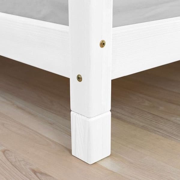 6 Sängförhöjare - grå 10 cm för sängbredd 140 cm