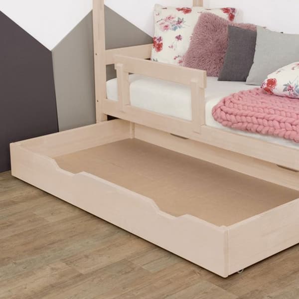 Sänglåda 90 x 180 BUDDY - beige