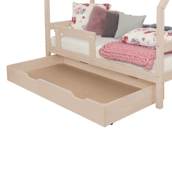 Sänglåda 120 x 200 BUDDY - beige
