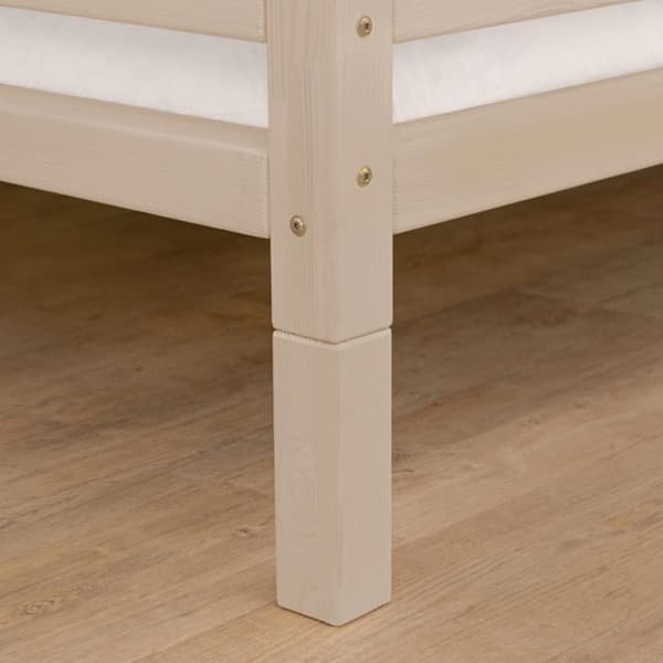6 sängben 20 cm FOT beige