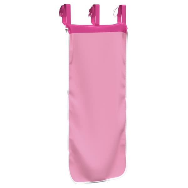 Gardiner för loftsäng rosa polyester