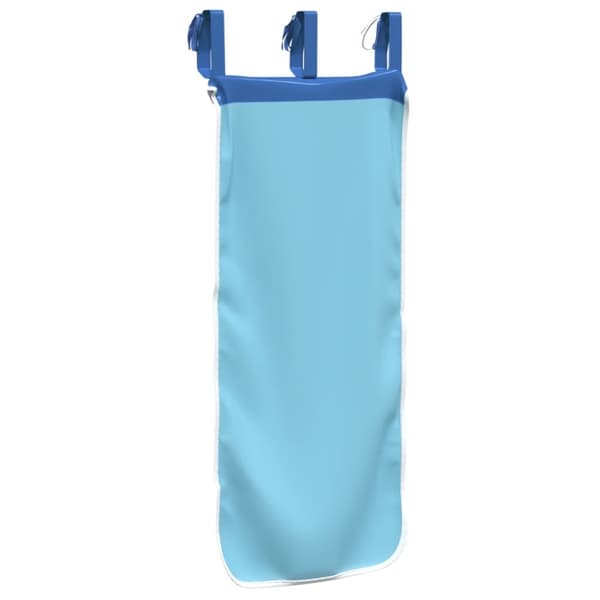Gardiner för loftsäng med torn blå polyester
