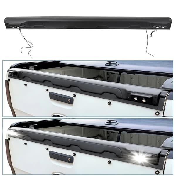 LED Bagklapdæksel, Kompatibelt med Ford Ranger 2012-2022 Årsmodeller, Holdbart Biltilbehør, Bagklap Spoiler Cover