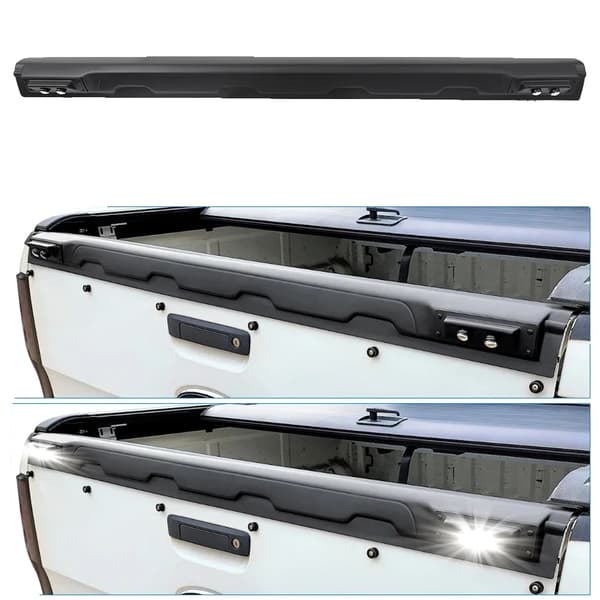LED Bagklapdæksel, Kompatibelt med Ford Ranger 2012-2022 Årsmodeller, Holdbart Biltilbehør, Bagklap Spoiler Cover LED Tailgate Cover